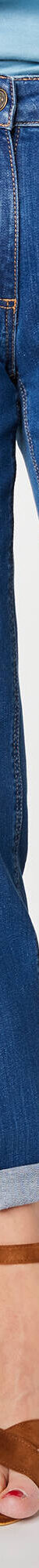 Jean stretch coupe mom (stone) Jean stretch coupe mom (stone)
